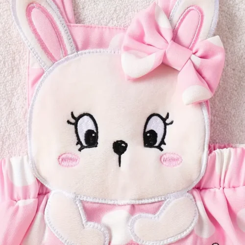 Rabbit Embroidered Onesie - Image 3