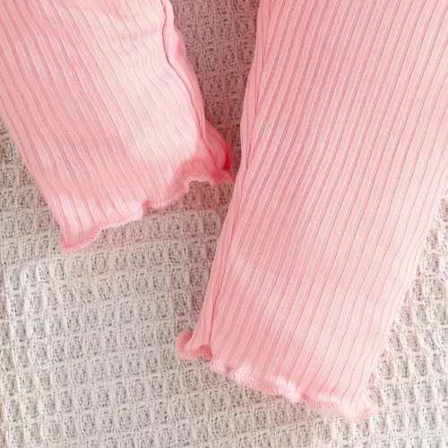 Pink Butterfly Top and Pants - Image 4