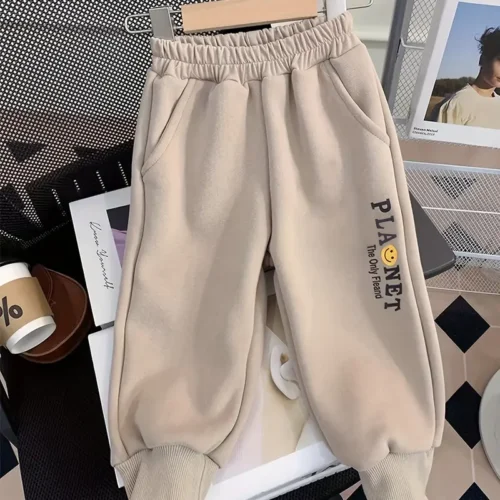 Boys' Cozy Bear Sweatshirt & Joggers Set - Image 4