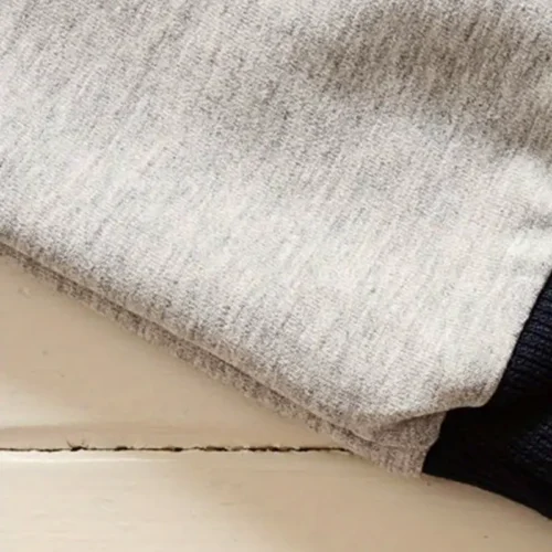 Children's Cotton Casual Zipper Coat Suit - Image 7