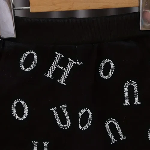 Boys Long-sleeved Letter Print Suit - Image 4