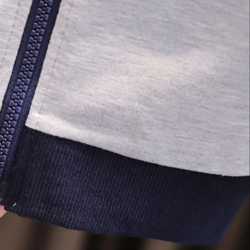 Children's Cotton Casual Zipper Coat Suit - Image 6