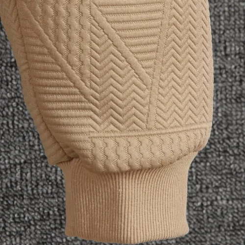 Cozy Long Sleeve Fleece Zip-Up Hoodie - Image 3