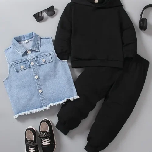 Boys' 3-Piece Casual Outfit Set