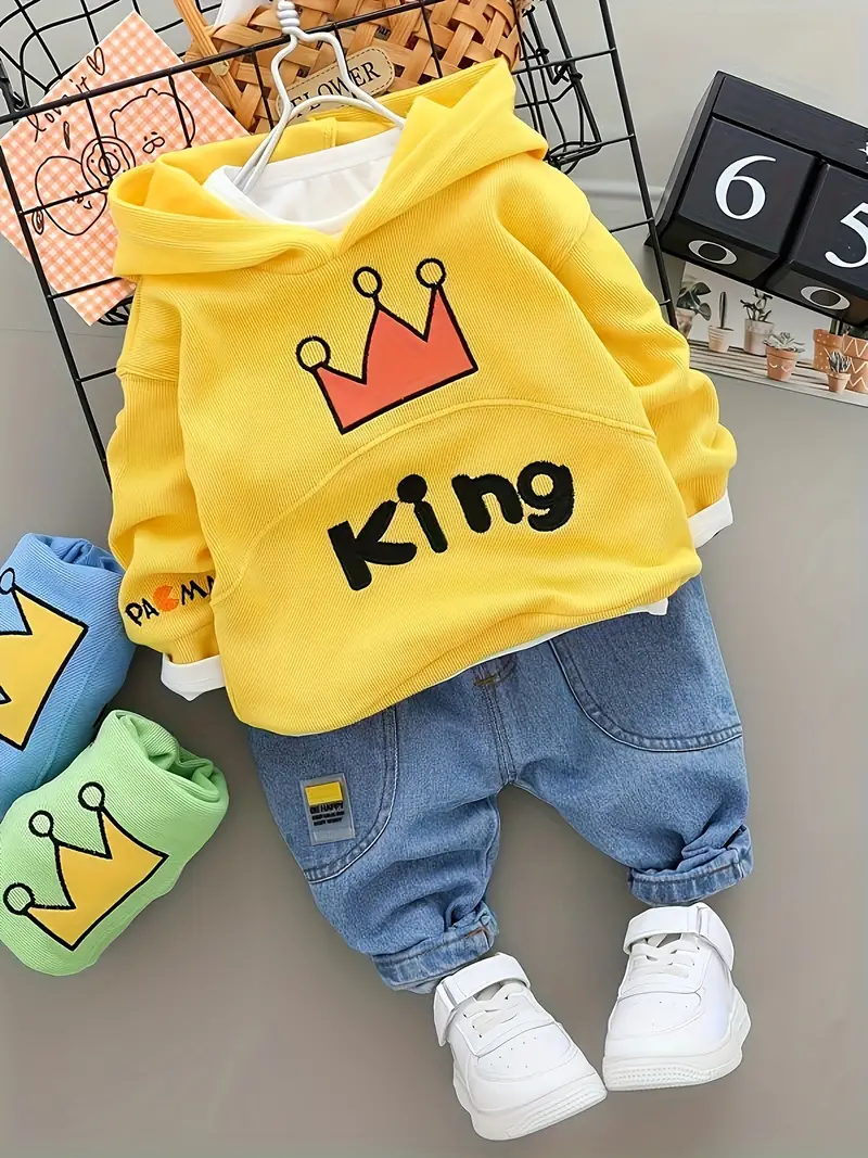 Boys Autumn New Long Sleeve Top Pants