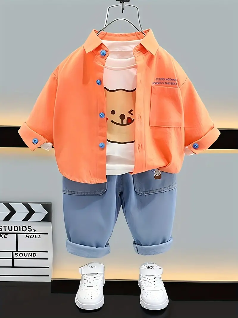 3-Piece Boys Outfit Set