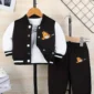 Boys' Casual Cartoon Winter Outfit