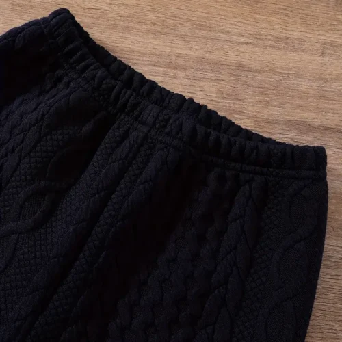 Boy's 2-Piece Casual Hoodie Knit Set - Image 12