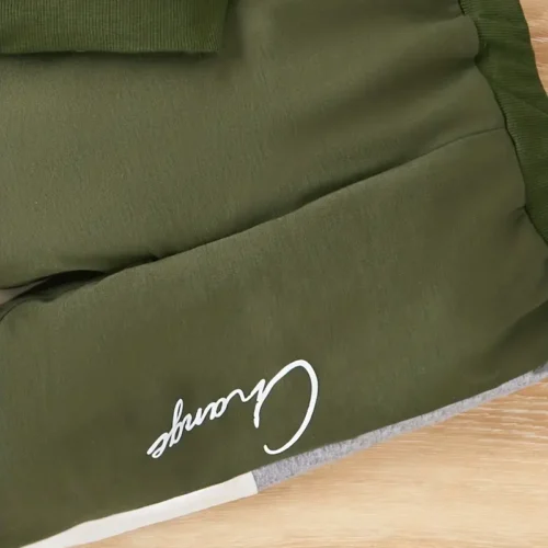 Stylish Toddler Boy's 2pcs Sweatshirt & Sweatpants Set - Image 5