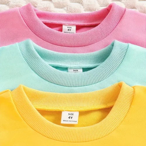 Adorable Girls' Pullover Sweatshirt - Image 3