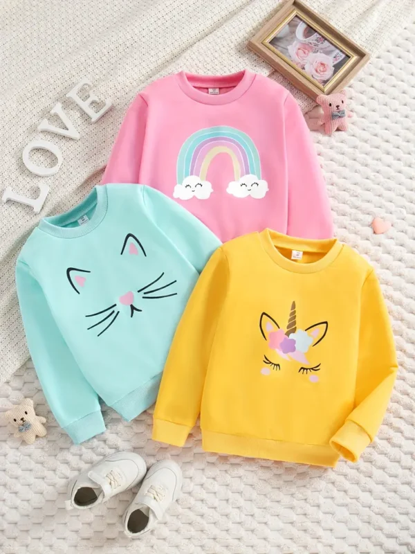 Adorable Girls' Pullover