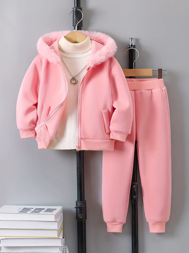 Stylish Girls' Fall/Winter Outfit Set