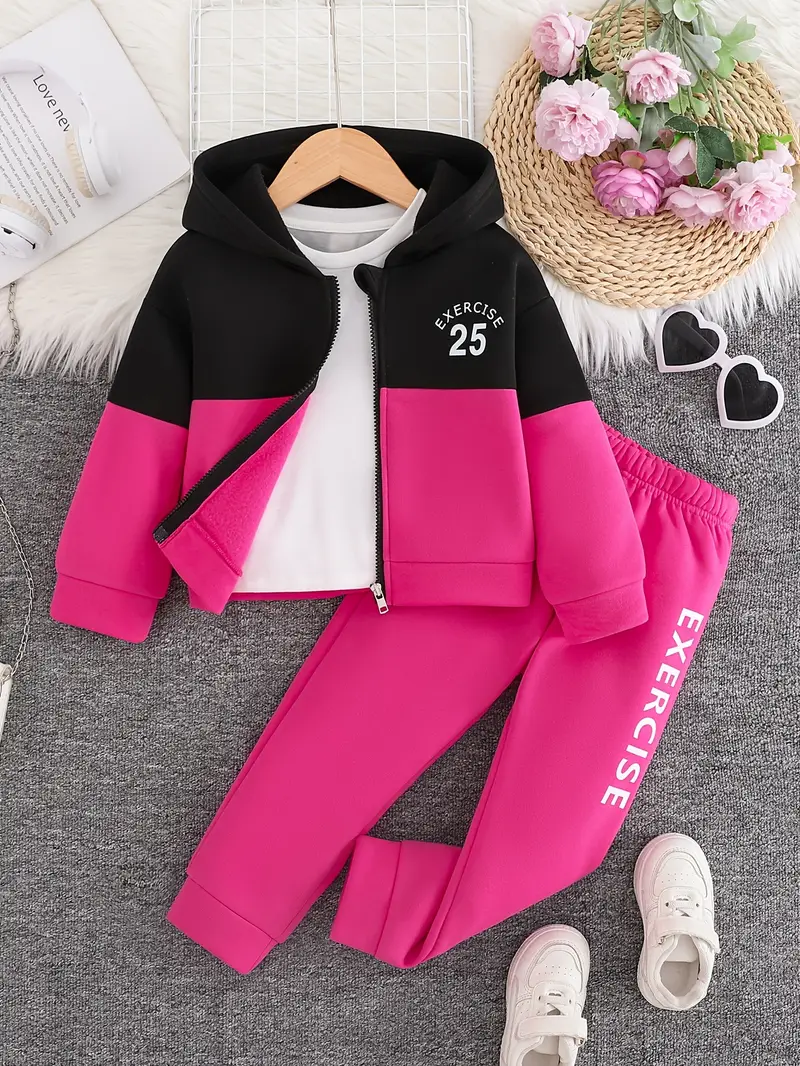 girls hoodie set