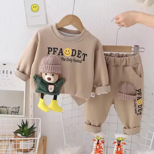 Teddy Bear 2-Piece Outfit for Boys - Image 3