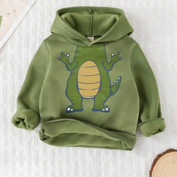284-800x800 Cozy Green Dinosaur Print Hoodie for Young Kids