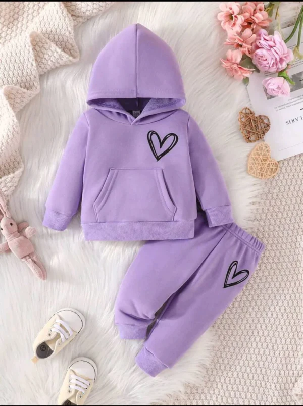 IMG-20241211-WA0025 Light Purple Heart Plush Hoodie & Trouser Set