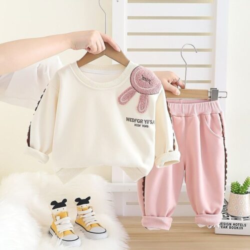 Girls Baby Suit 2-Piece – Warm & Comfy - Image 3