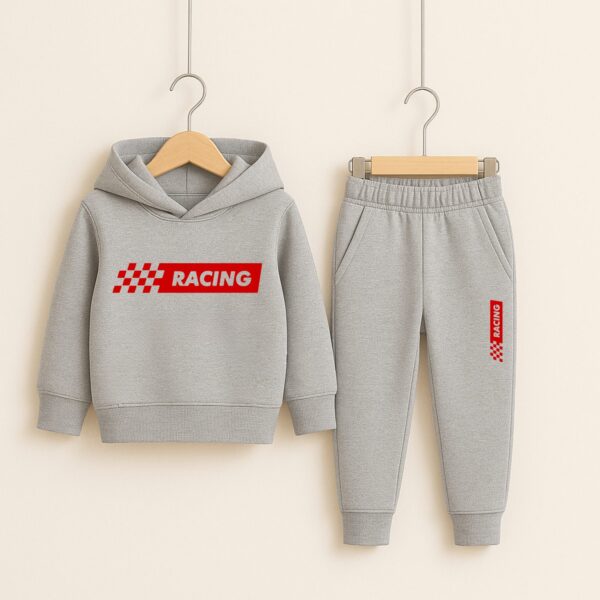 Kids Racing Print Tracksuit