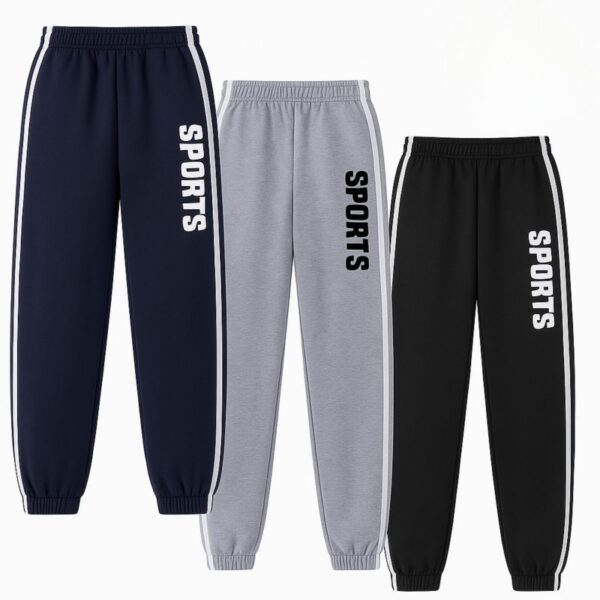 1079-800x800 Kids’ 3-Pack Athletic Striped Sweatpants