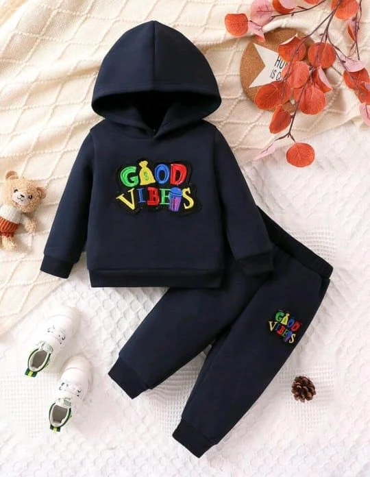 Cozy & Cool – Blue Good Vibes Fleece Duo