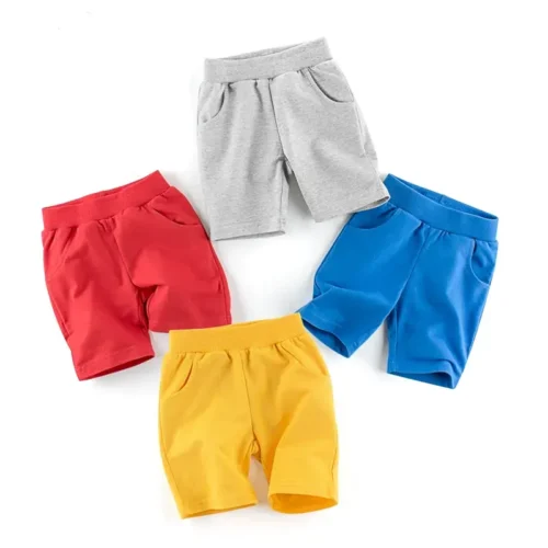Bundle of 4 Trendy Kids’ Summer Beach Shorts