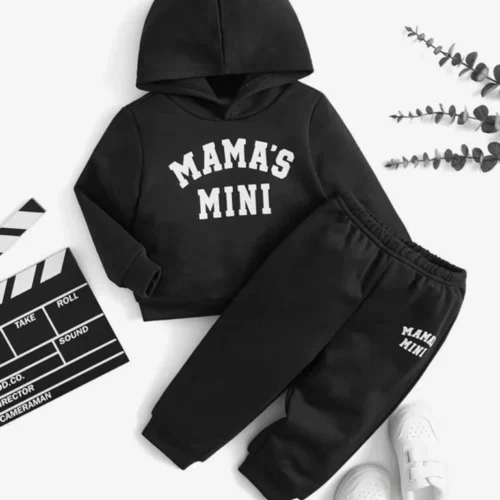 Tiny Trendsetter – Black Mama’s Mini Fleece Duo