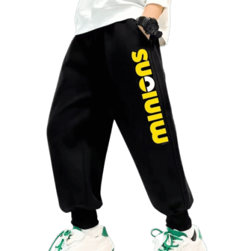 Kids’ 2-Pack Minions Graphic Fleece Sweatpants - Image 3