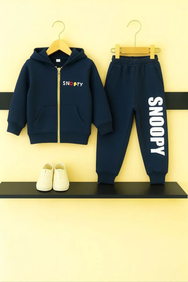 rn-image_picker_lib_temp_071ac150-c843-4bec-b338-0f78fecf2a9c Navy Snoopy Hoodie & Tracksuit Set